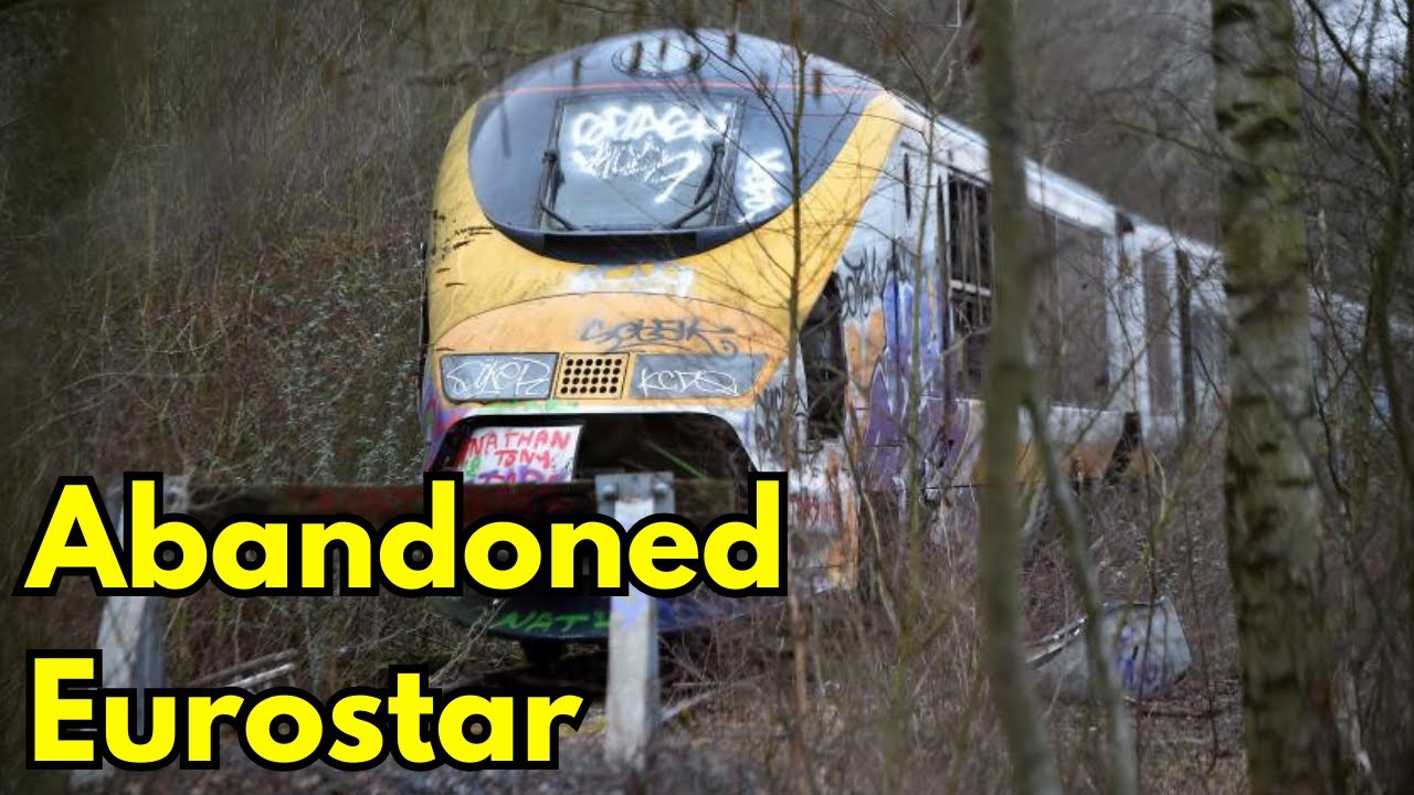 The Abandoned Eurostar Train REVISITED – A Forgotten High-Speed Giant #abandoned #eurostar #fyp