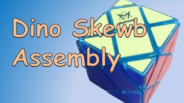 Tutorial: How to assemble the Dayan Dayan Dino Skewb / Four Cube / F-Skewb / 4 Axis 4 Rank Cube