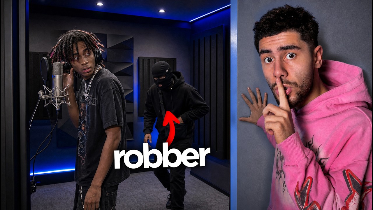 Fake Robbery Prank On Rappers...