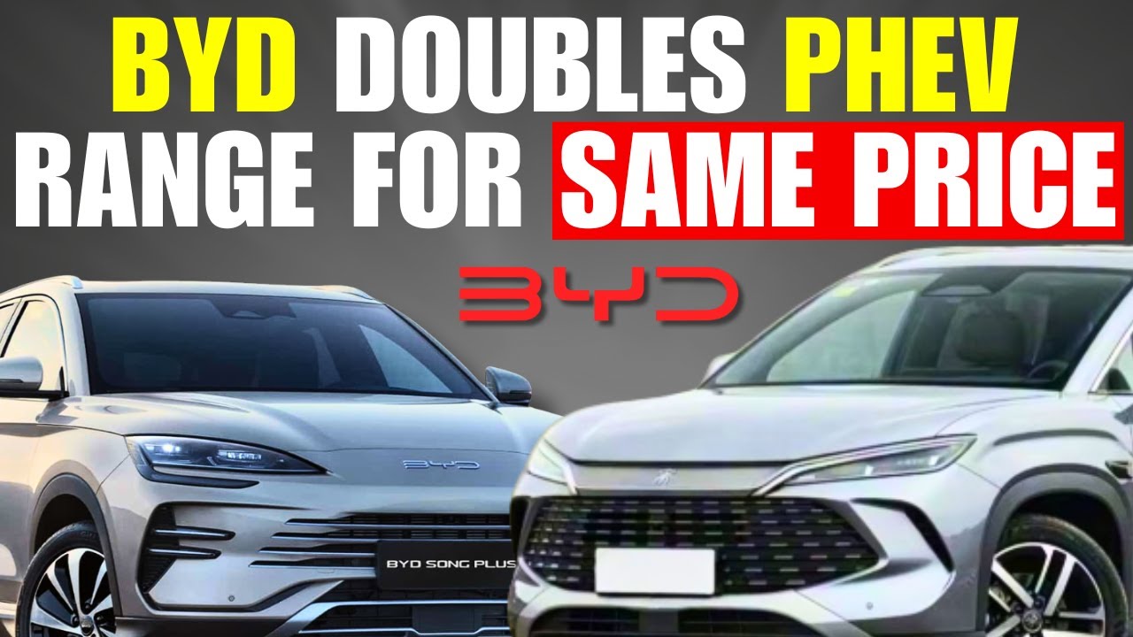 BYD ОТВЕЧАЕТ КОНКУРЕНТАМ БОЛЬШИМ ЗАПАСОМ ХОДА — УВЕЛИЧИВАЕТ ЗАПАС ХОДА PHEV ПО ТОЙ ЖЕ ЦЕНЕ