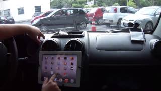 Wi-fi only iPad used as a car GPS
