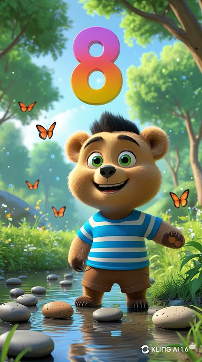 let's go count to 10 with teddy bear Misha