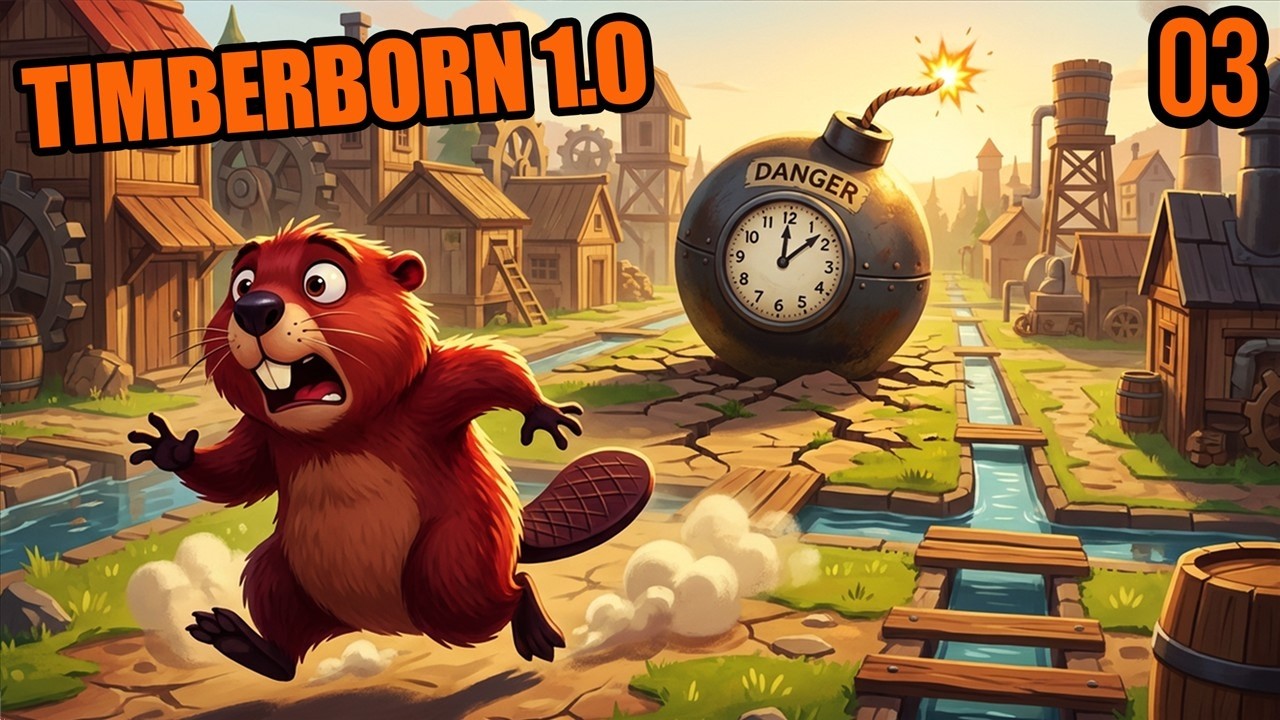 Da ist eine Bombe mitten unter unserer Siedlung | Timberborn 1.0 deutsch