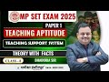 🔥 MPSET EXAM 2025 | UNIT - 1 | Teaching Aptitude | Online Teaching Methods 🎓 | Theory