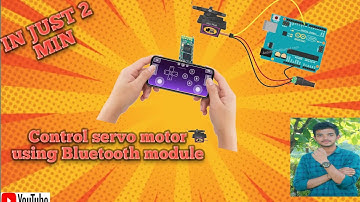 How To Control Servo Motor By Using Bluetooth Module With Arduino Hc-05