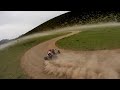 Following a Semog kartcross with a Racing Drone