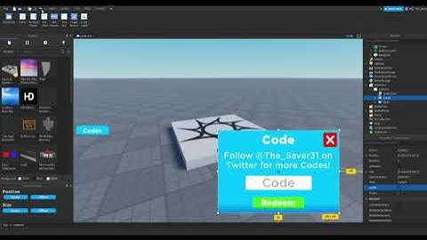 How to Make a "Code GUI"! - Roblox Studio working code gui roblox studio  #robloxstudio