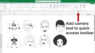 Add camera tool to quick access toolbar excel - How-to - Excel Effects
