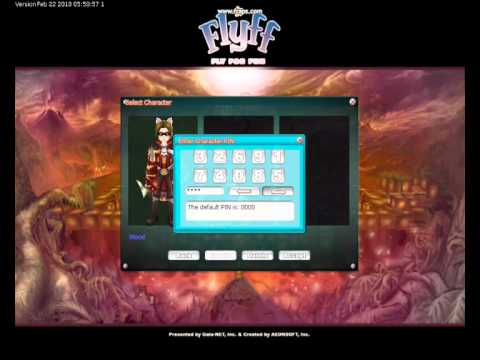 Mahk flyff New login page and Theme.wmv