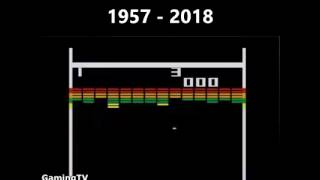 Evolution of video games! 1957-2018