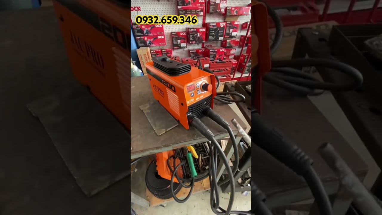 Máy hàn que arc 200 jacpro mini 