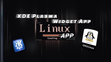 Linux App - KDE Plasma Widget App