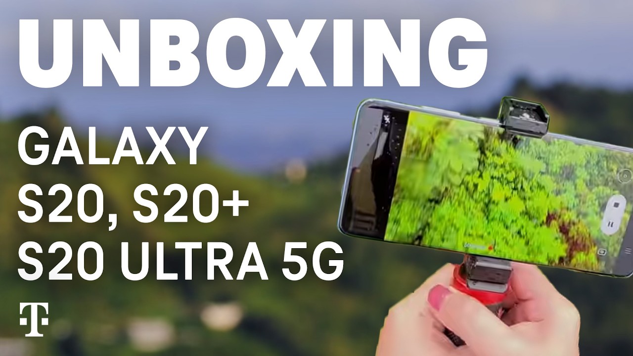 Unboxing del NUEVO Samsung Galaxy S20 5G, S20+ 5G, S20 ...