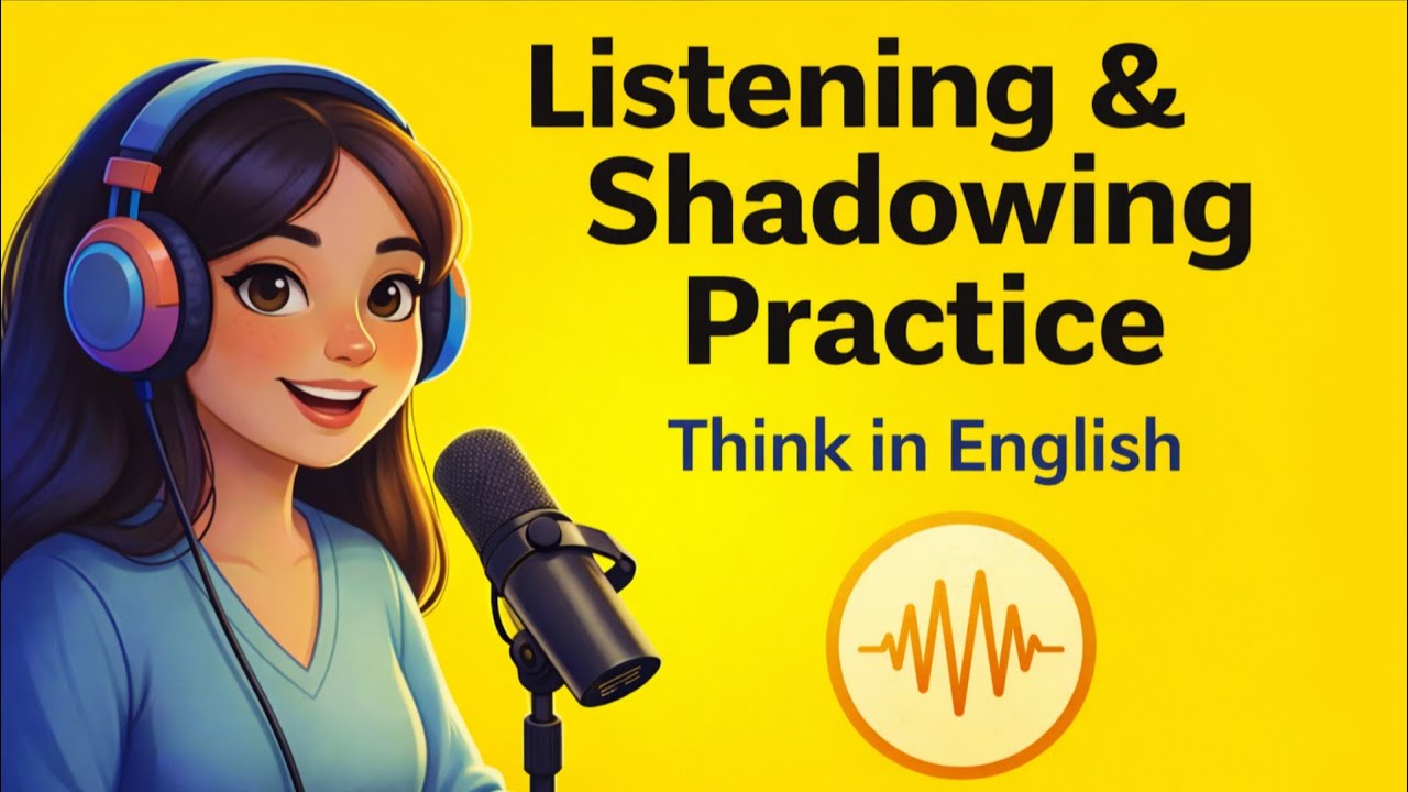 Learn to Think in English | Slow & Clear Listening Practice | A1–A2 English Podcast