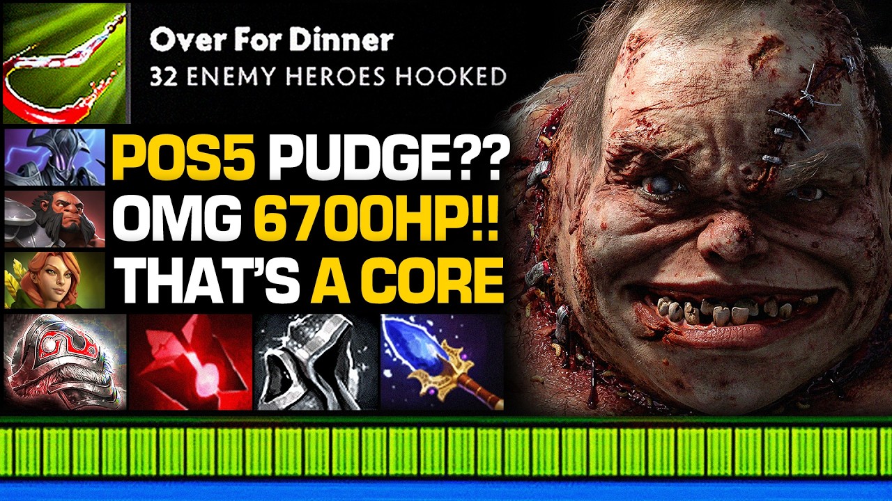 Pudge Pretending to Be Support While Carrying | Pudge Official