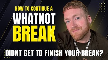 How to Resume a Break on Whatnot (Step-by-Step)