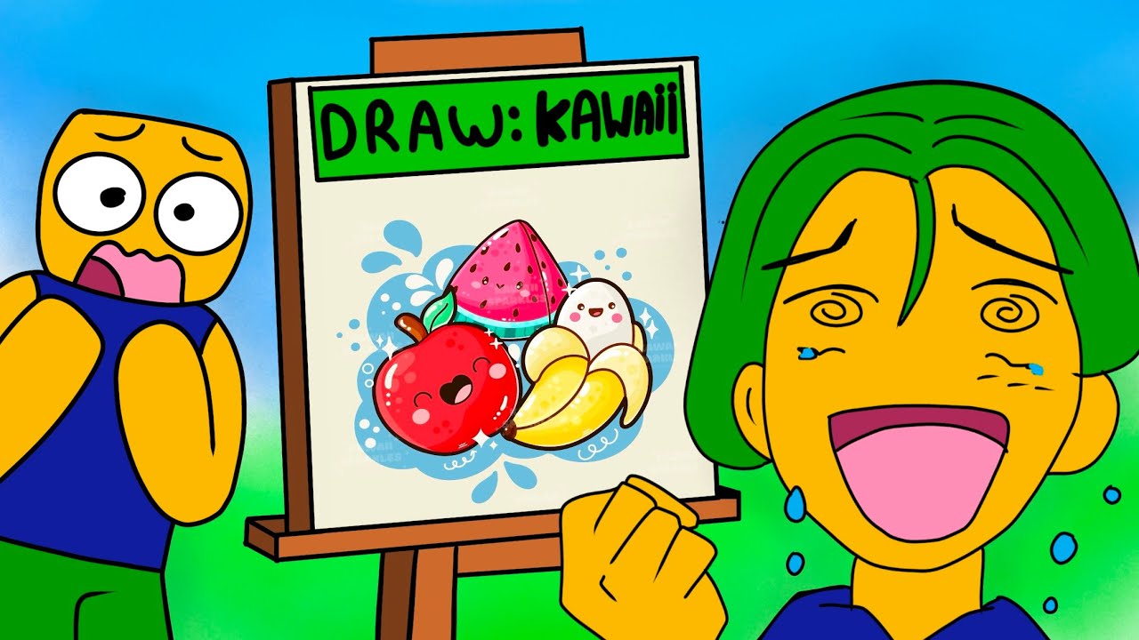 Speed Draw Challenge Roblox Game - YouTube