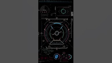 Technology fingerprint HUD Theme O