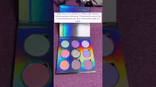 Devinah Phantasia Palette Swatches &amp; Look #beautycommunity #indiemakeup #veganmakeup