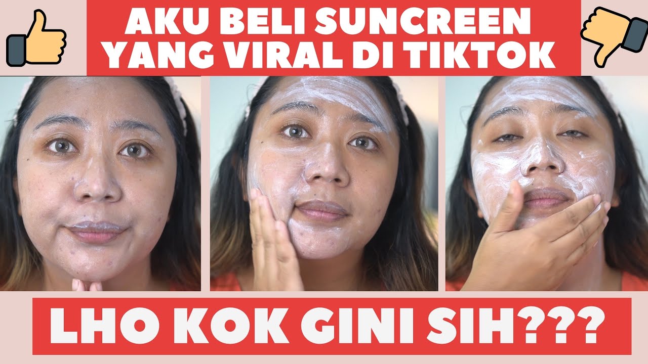 REVIEW SUNSCREEN HIQWEEN VIRAL DI TIKTOK (DI KULIT SAWO MATANG) REVIEW