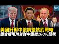 美國針對中俄調整核武戰略，國會授權川普對中國徵100%關稅｜天高海闊張修杰 20260810｜#新聞評論  #政治