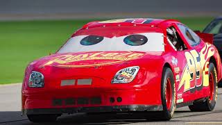 The Veterans Trust Race Experience welcomes Lighting McQueen.