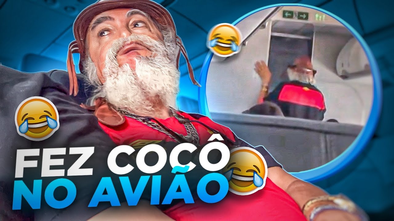 LUIZ DO SOM FEZ COCÔ NO AVIÃO | LUIZ DO SOM