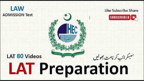 81.⚡ Best LAT Preparation 2025 | Law Admission Test Success 🔥