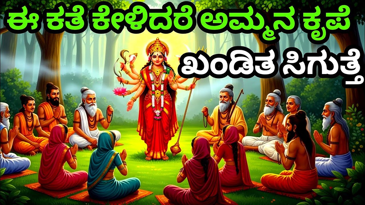 ಈ ಕತೆ ಕೇಳಿದರೆ ಅಮ್ಮನ ಕೃಪೆ ಖಂಡಿತ ಸಿಗುತ್ತೆ | Kannada story | motivational story kannada