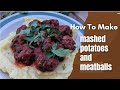 How to make mashed potatoes and minced meat 🍖