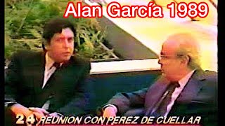 1989 Alan García asiste a cumbre de Países No Alineados en Yugoslavia y visita a Juan Pablo II