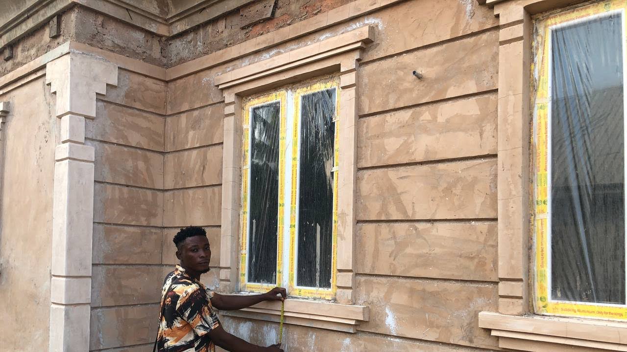 Price Of Direct Art Work Installation Update In Benin City For Windows, Pillars, Surrounding Walls.