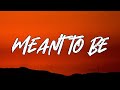 Known. -Meant to be (Lyrics) Ft. Powfu