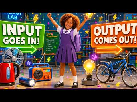 Input and output energy-Term 3, Grade 4