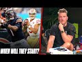 When Will We See Justin Fields & Trey Lance Starting In The NFL? | Pat McAfee Reacts