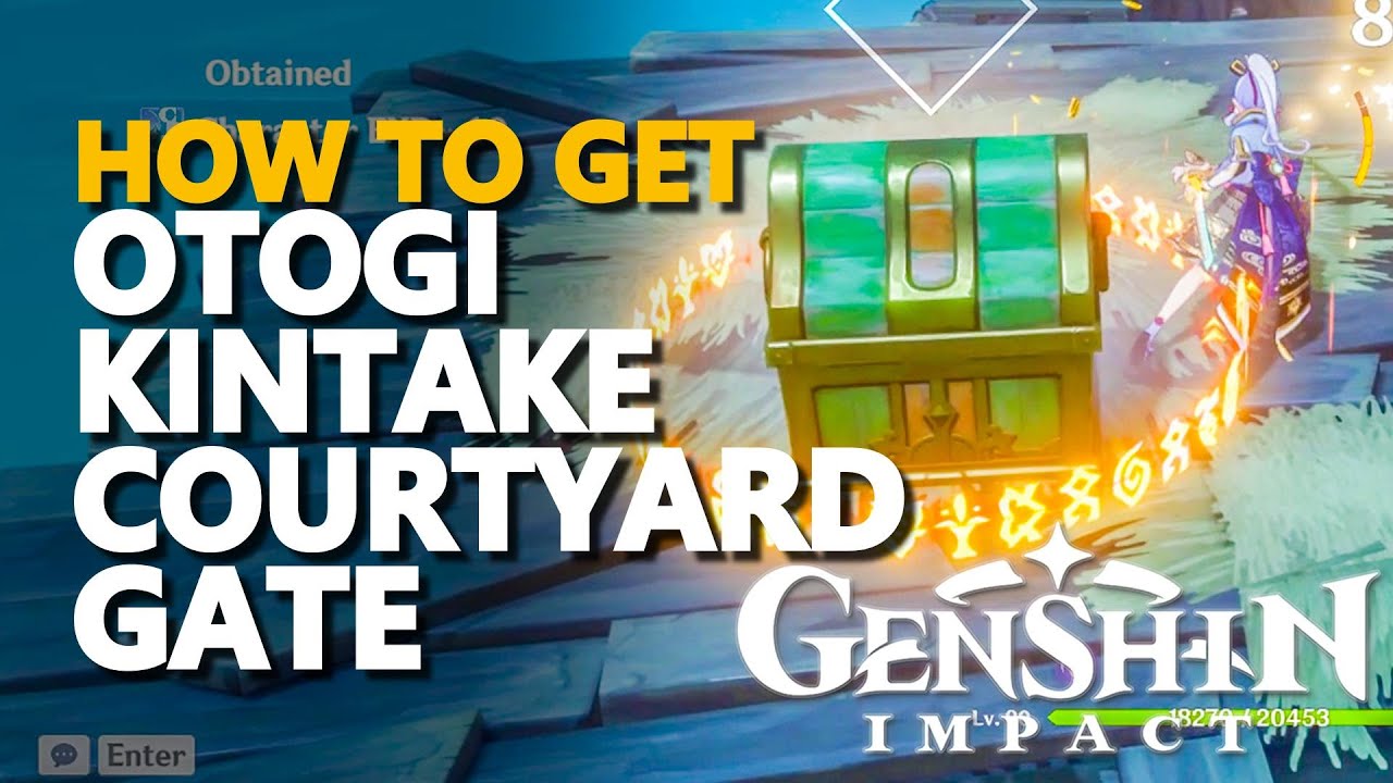 Otogi Kintake Courtyard Gate Genshin Impact