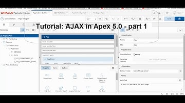 Tutorial: AJAX in Apex 5.0 part 1