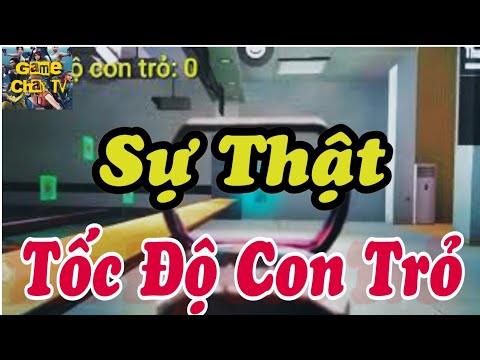Hé Lộ Sự Thật về Tốc Độ Con Trỏ giúp tăng độ nhạy | Free Fire | Game Chay TV