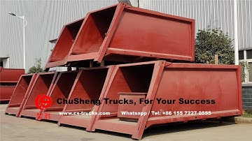 50 units 12cbm garbage compactor kit export to Philippines
