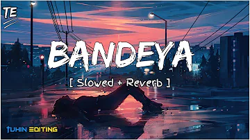 Bandeya-Arijit Singh [Slowed+Reverb] | Dil Juungle song | TuhinEditing