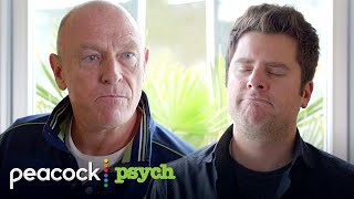 Shawn gets owned by his dad...about a murder | Psych