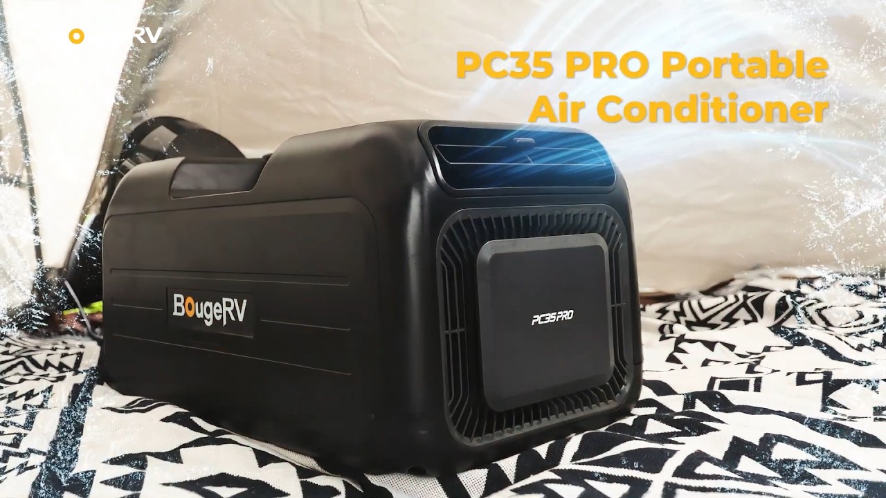 BougeRV New PC35 PRO Portable Air Conditioner - YouTube