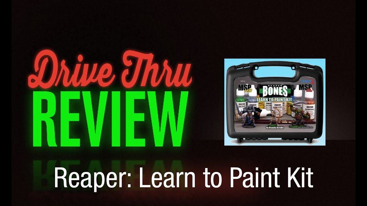 Reaper Learn to Paint Kit Review YouTube