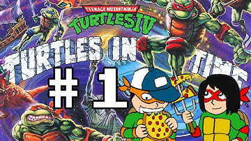 TMNT IV: Turtles in Time(PART 1): Pizza Power! - The Blunder Twin