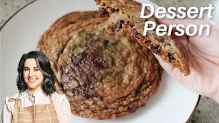 Brown Butter Chocolate Chip Cookies | Claire Saffitz Dessert Person