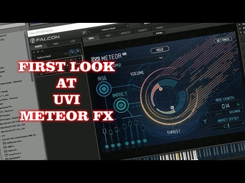 FIRST LOOK AT UVI METEOR FX | AMAZING!!!!!!