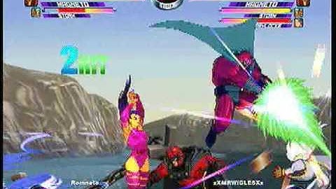 MvC2 Online (360): Brett (MSP) vs Mr Wigles (MSP) 3 .:3.29.10:.