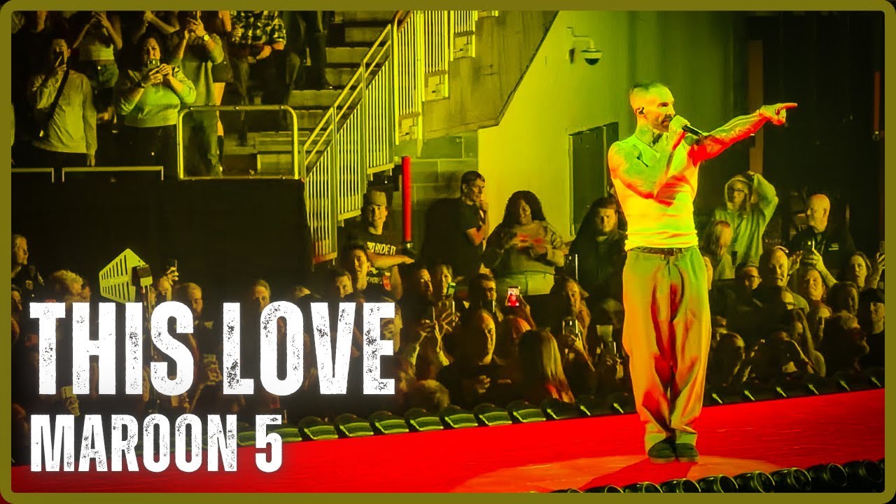 Maroon 5 - This Love (LIVE) in 4K - Seattle, WA - Climate Pledge Arena