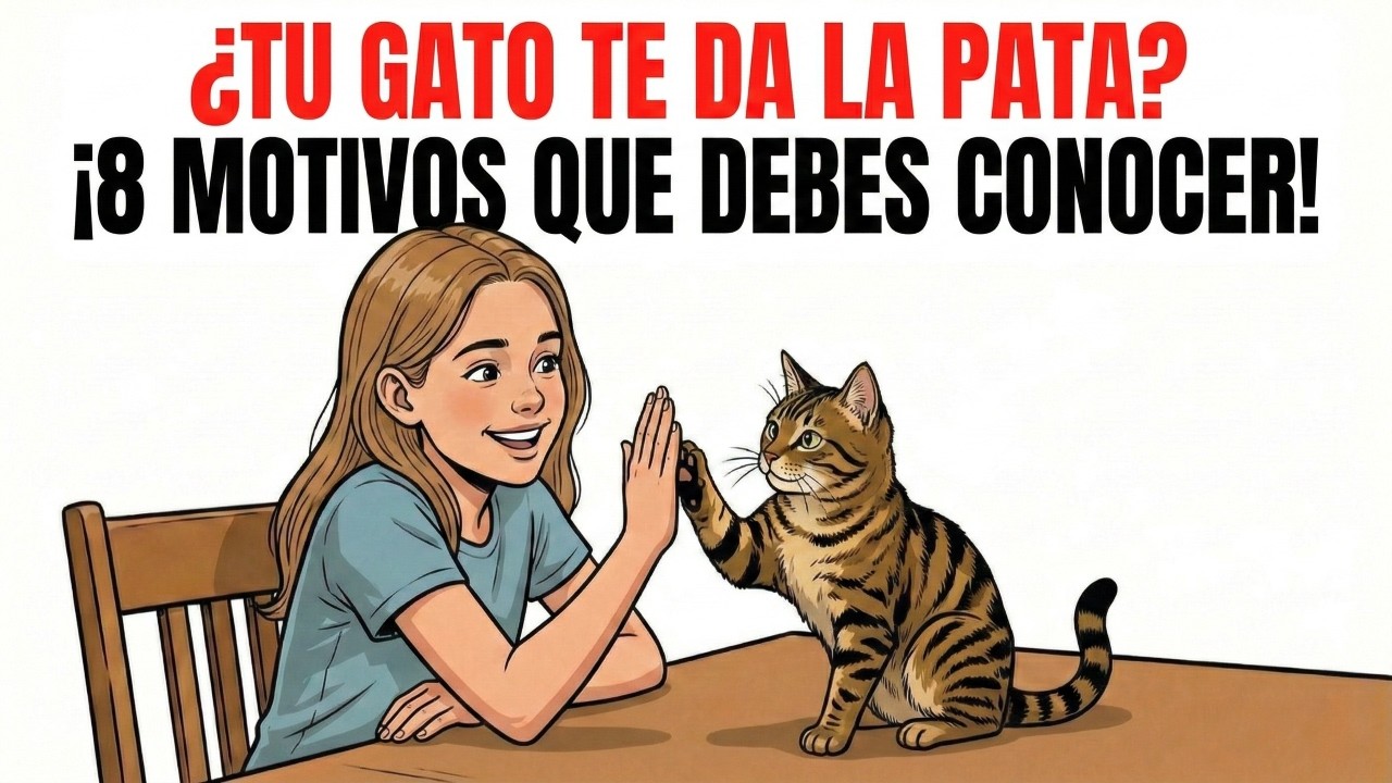 ¿Por Qué Tu Gato Te Toca Con La Pata? Las 8 Razones Que Te Dejarán Sin Palabras