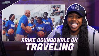 Arike Ogunbowale and Thanasis Antetokounmpo discuss their love of travel and Nigerian Food